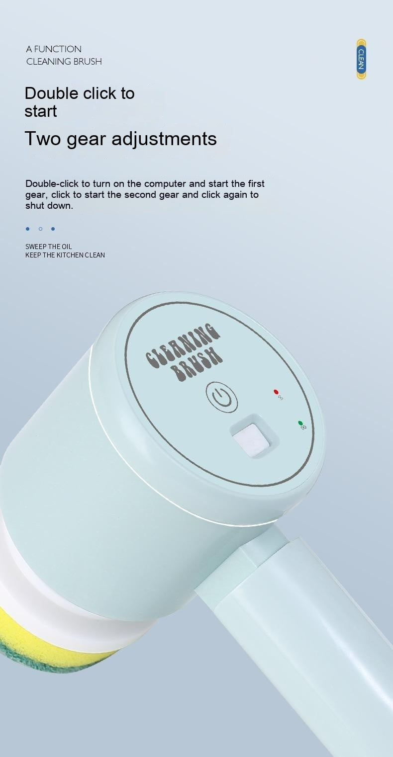 Electric scrubbing device