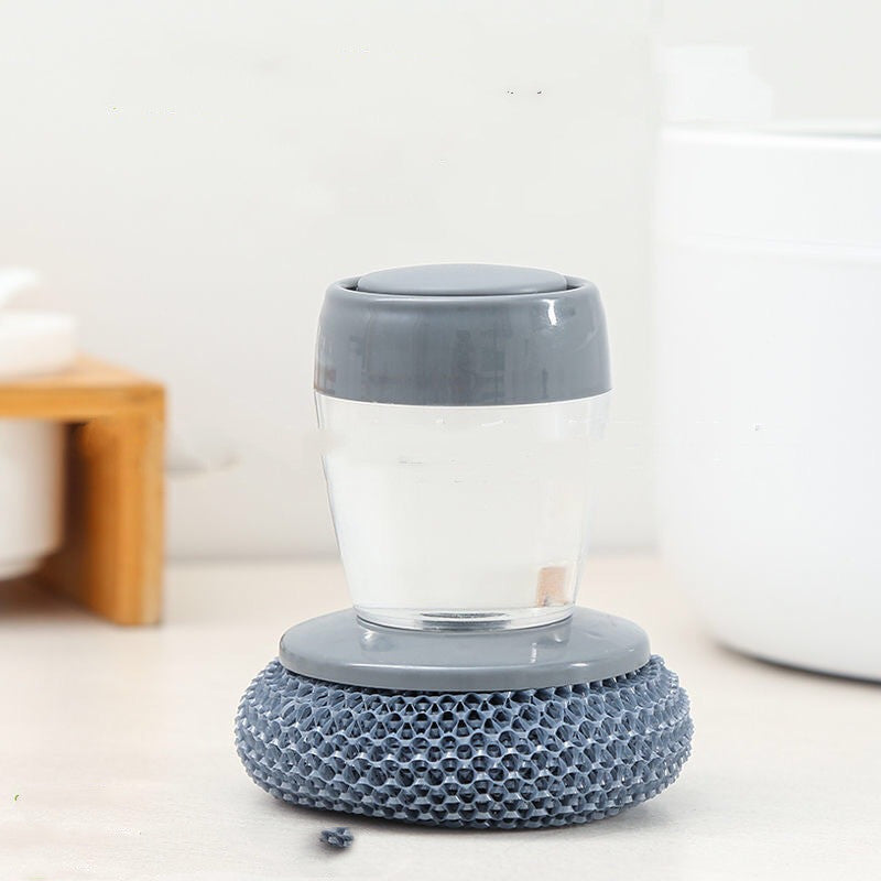 Kitchen Soap Dispensing scrubber