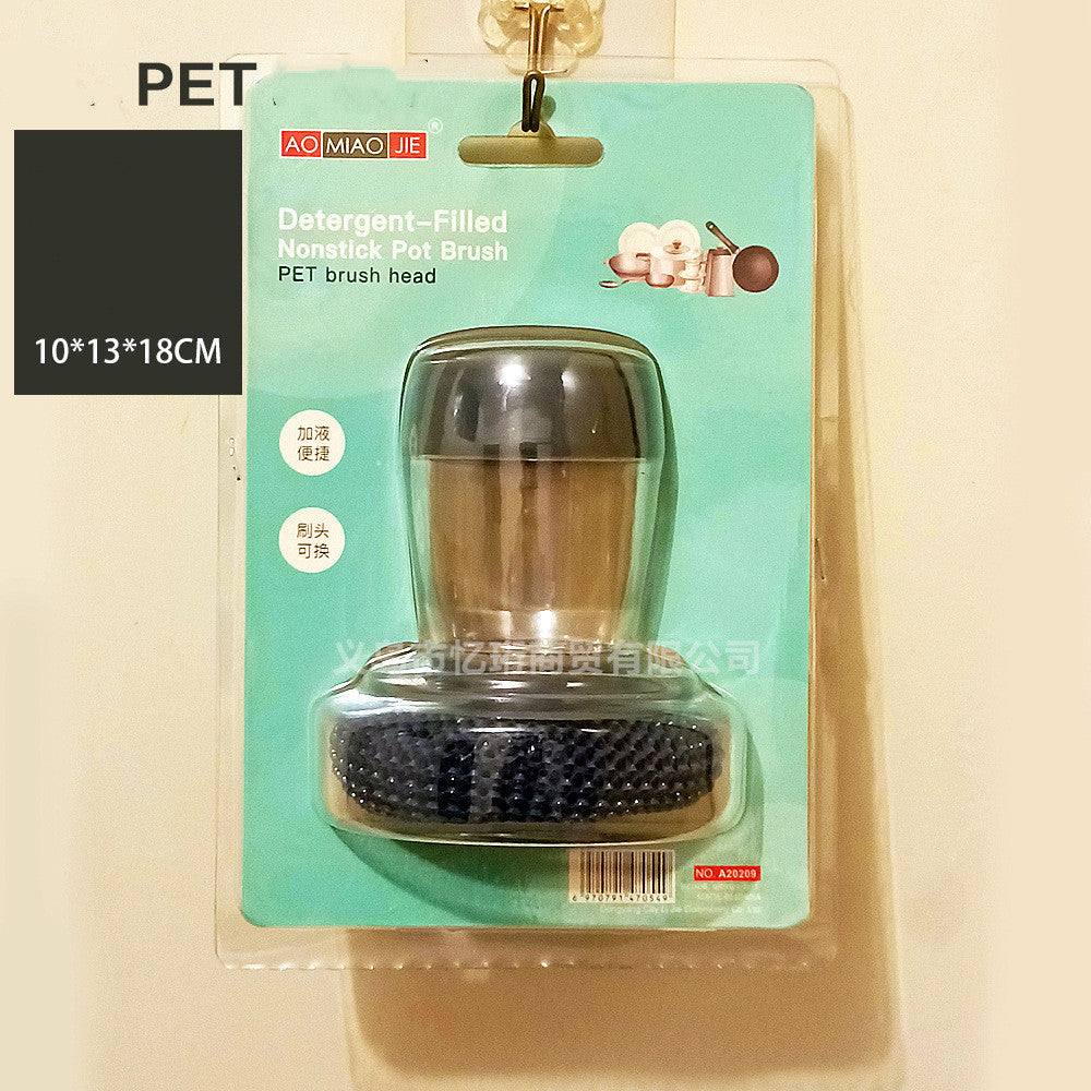 Kitchen Soap Dispensing scrubber