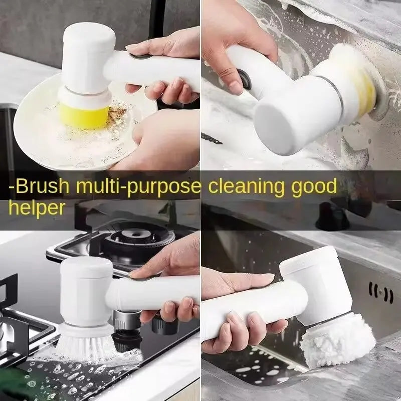 Electric scrubber 5 attachment