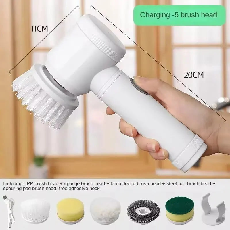 Electric scrubber 5 attachment