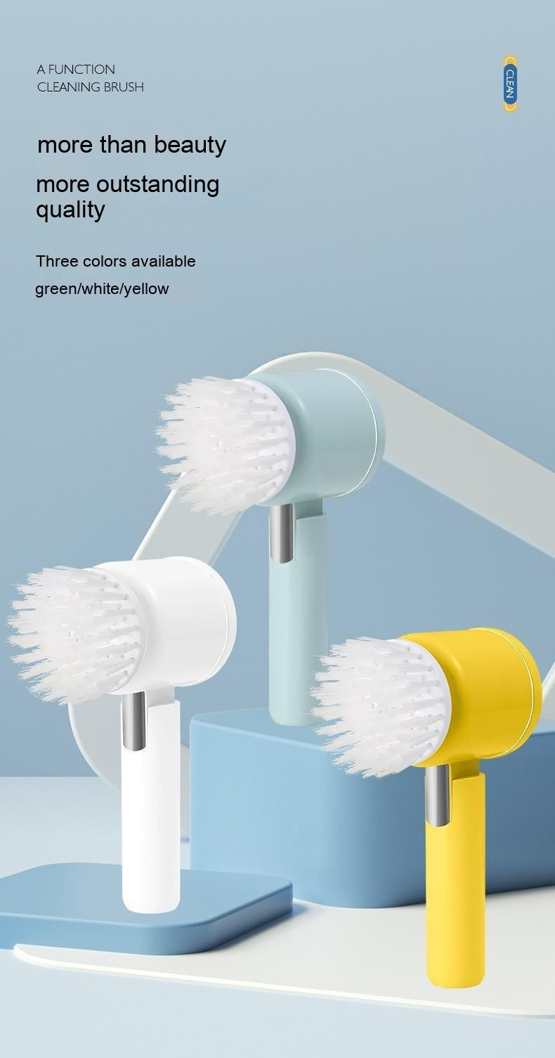 Electric scrubbing device
