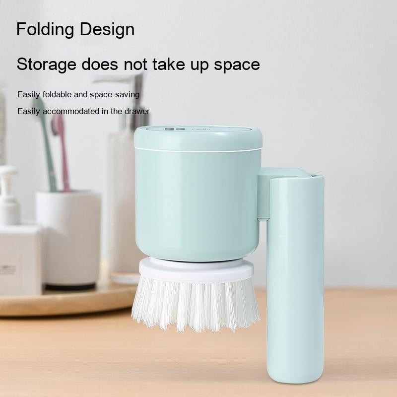 Electric scrubbing device