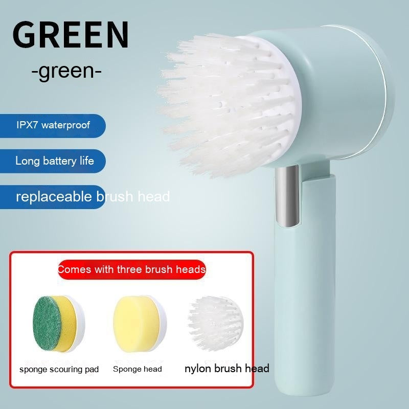 Electric scrubbing device