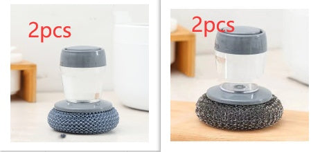 Kitchen Soap Dispensing scrubber